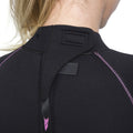 Black - Pack Shot - Trespass Womens-Ladies Aquaria Full Length Wetsuit