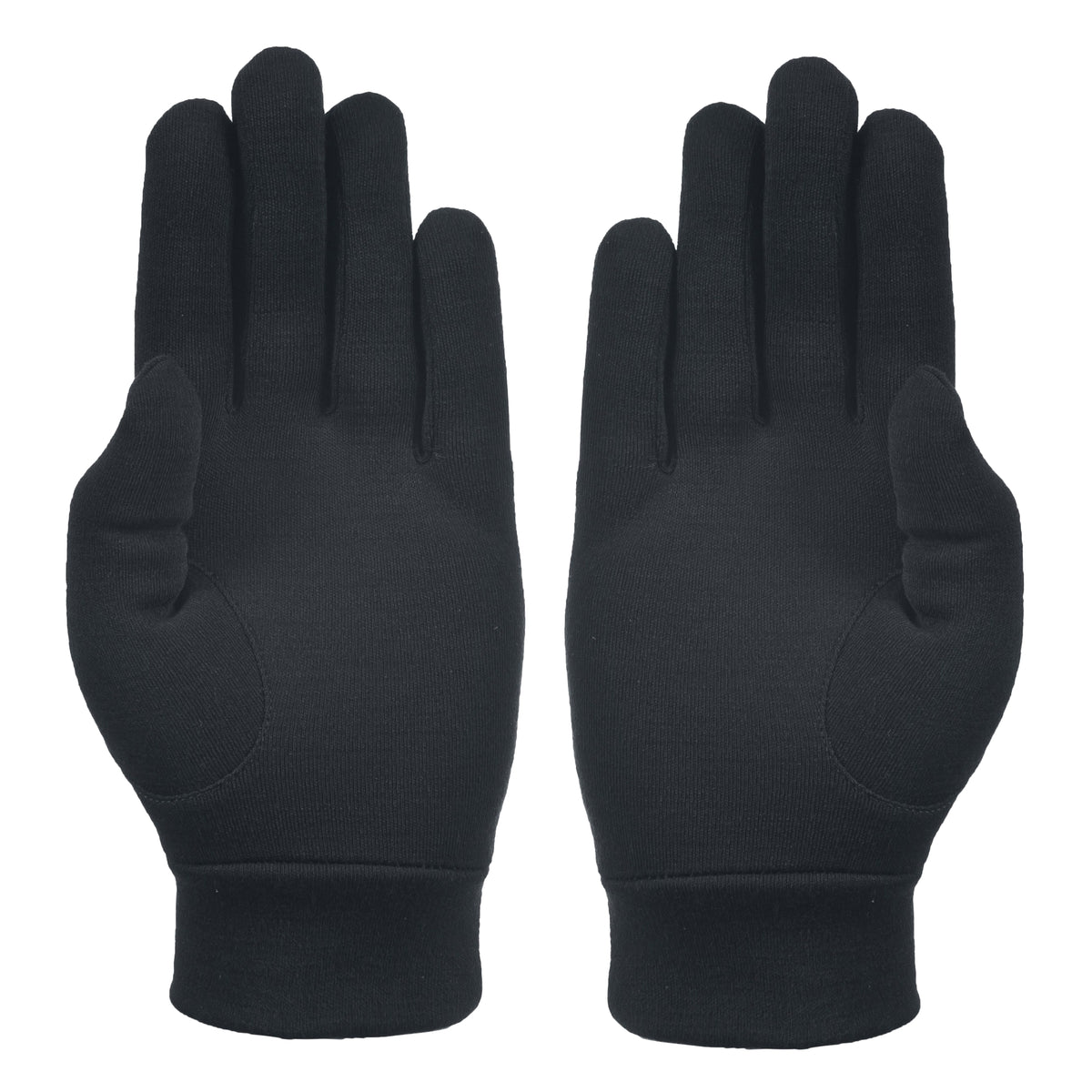 Black - Back - Trespass Adults Unisex Naoki Gloves