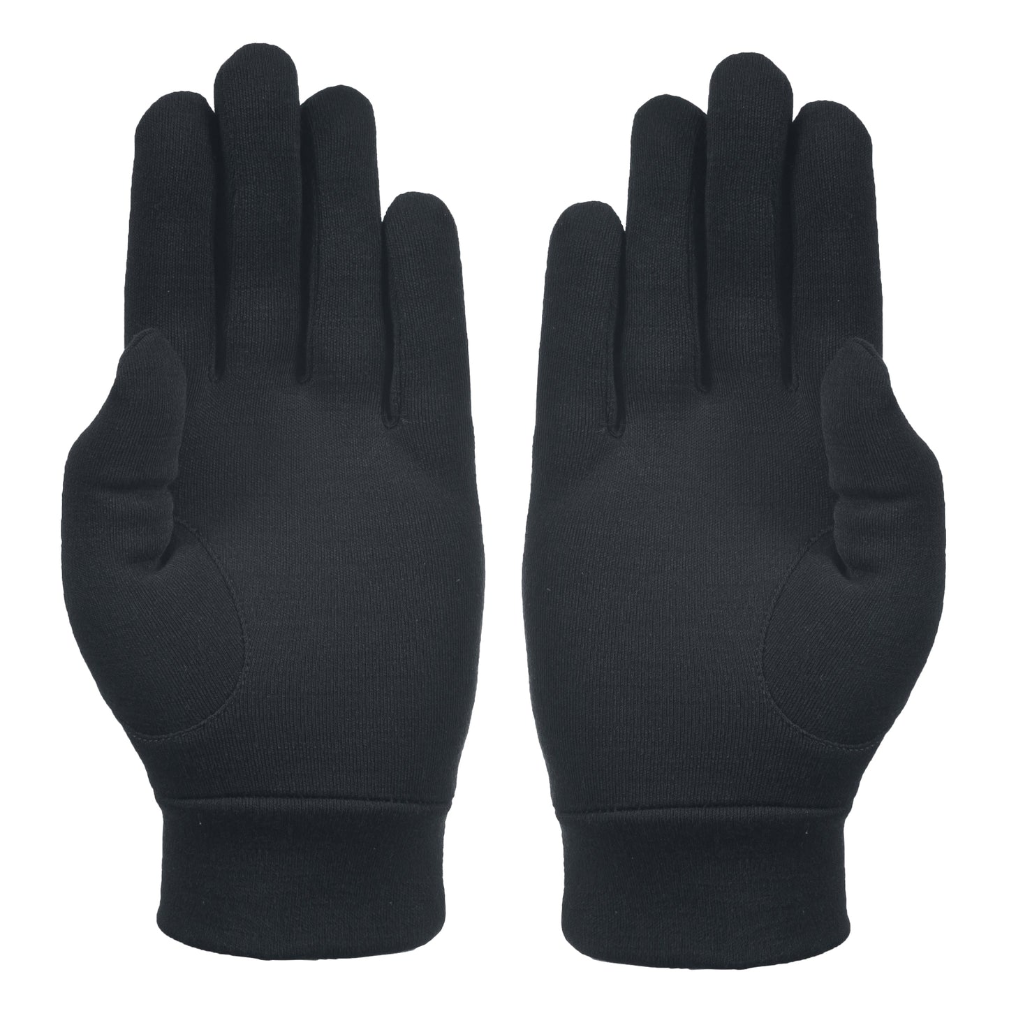 Black - Back - Trespass Adults Unisex Naoki Gloves