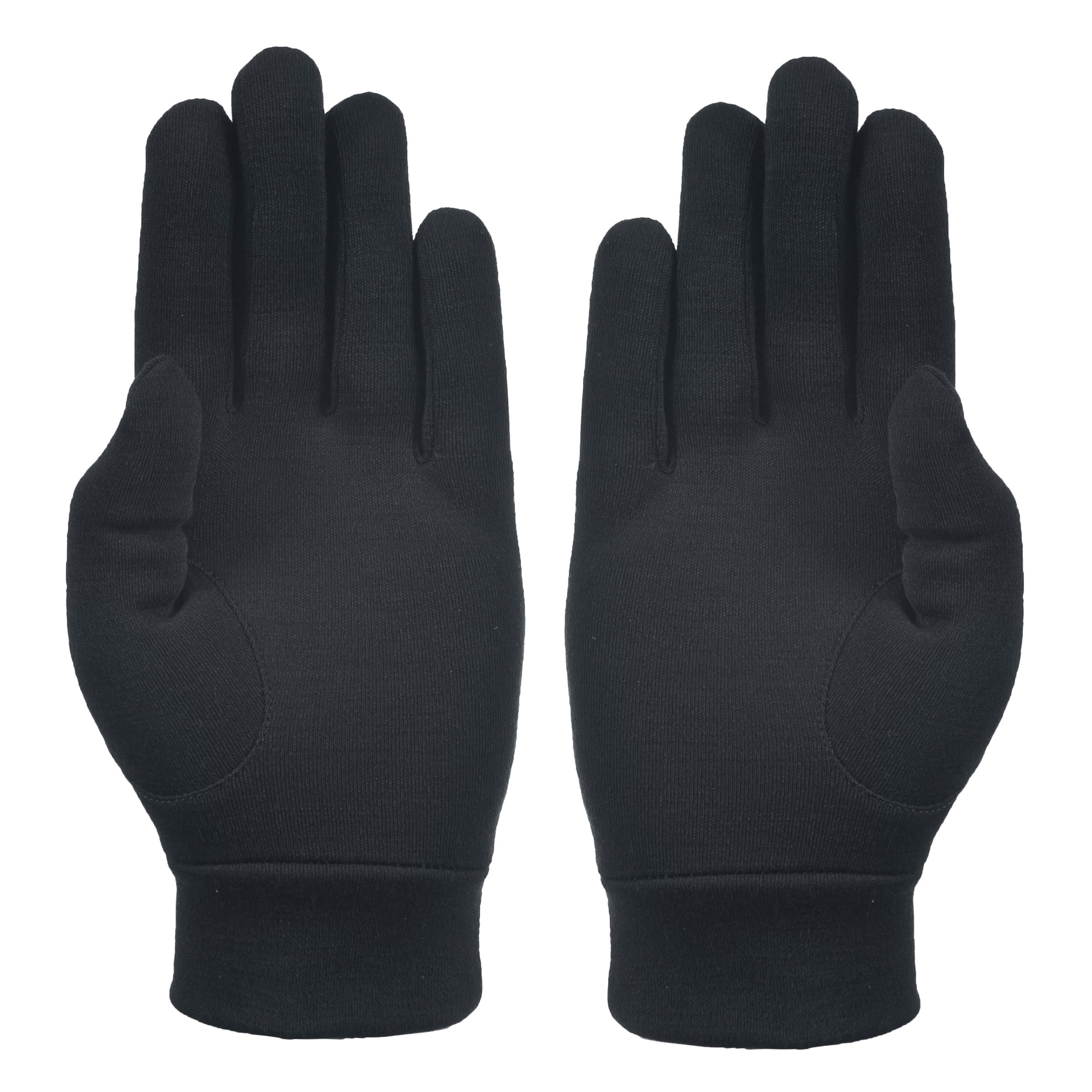 Black - Back - Trespass Adults Unisex Naoki Gloves