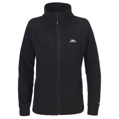Black - Front - Trespass Womens-Ladies Clarice Full Zip Fleece Jacket