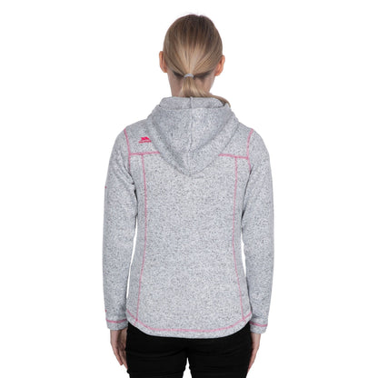 Ghost Marl - Lifestyle - Trespass Womens-Ladies Odelia Full Zip Fleece Hoodie