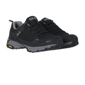 Black - Pack Shot - Trespass Mens Magellan DLX Lightweight Low Cut Trainers