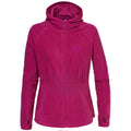 Cerise - Front - Trespass Womens-Ladies Marathon Hooded Full Zip Fleece Jacket