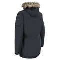 Black - Back - Trespass Mens Highland Waterproof Parka Jacket