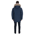 Navy - Pack Shot - Trespass Mens Highland Waterproof Parka Jacket