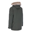 Olive - Back - Trespass Mens Highland Waterproof Parka Jacket