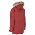 Merlot - Back - Trespass Mens Highland Waterproof Parka Jacket