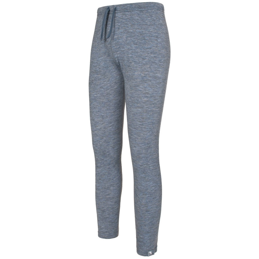 Smoke Marl - Back - Trespass Womens-Ladies Shot Baselayer Trousers-Bottoms