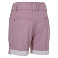 Mauve Stripe - Back - Trespass Womens-Ladies Hazy Short Shorts