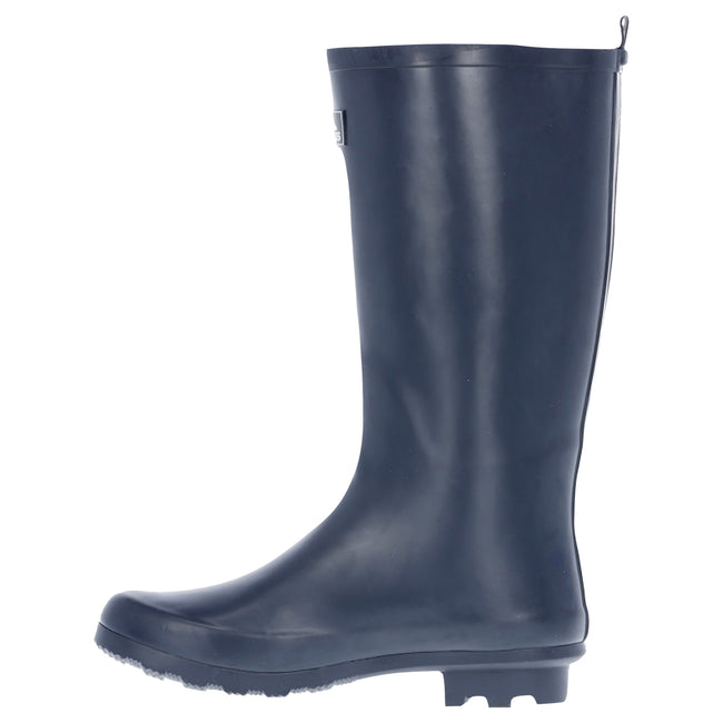 Black Iris - Lifestyle - Trespass Womens-Ladies Damon Waterproof Wellington Boots
