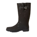 Black - Side - Trespass Womens-Ladies Elena Wellington Boots