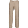 Almond - Front - Trespass Womens-Ladies Makena Casual Trousers