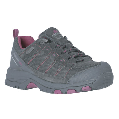 Castle - Front - Trespass Womens-Ladies Scree Lace Up Technical Walking Shoes