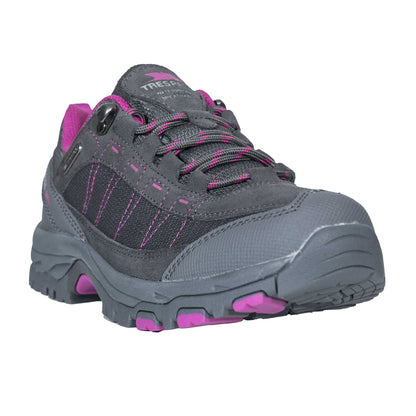 Castle - Pack Shot - Trespass Womens-Ladies Scree Lace Up Technical Walking Shoes