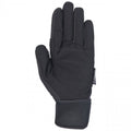 Black - Back - Trespass Womens-Ladies Whiprey Waterproof Active Sport Gloves