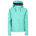 Lagoon - Front - Trespass Womens-Ladies Miyake Hooded Waterproof Jacket