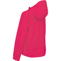 Cerise - Back - Trespass Womens-Ladies Miyake Hooded Waterproof Jacket