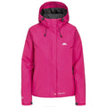 Cerise - Front - Trespass Womens-Ladies Florissant Hooded Waterproof Jacket