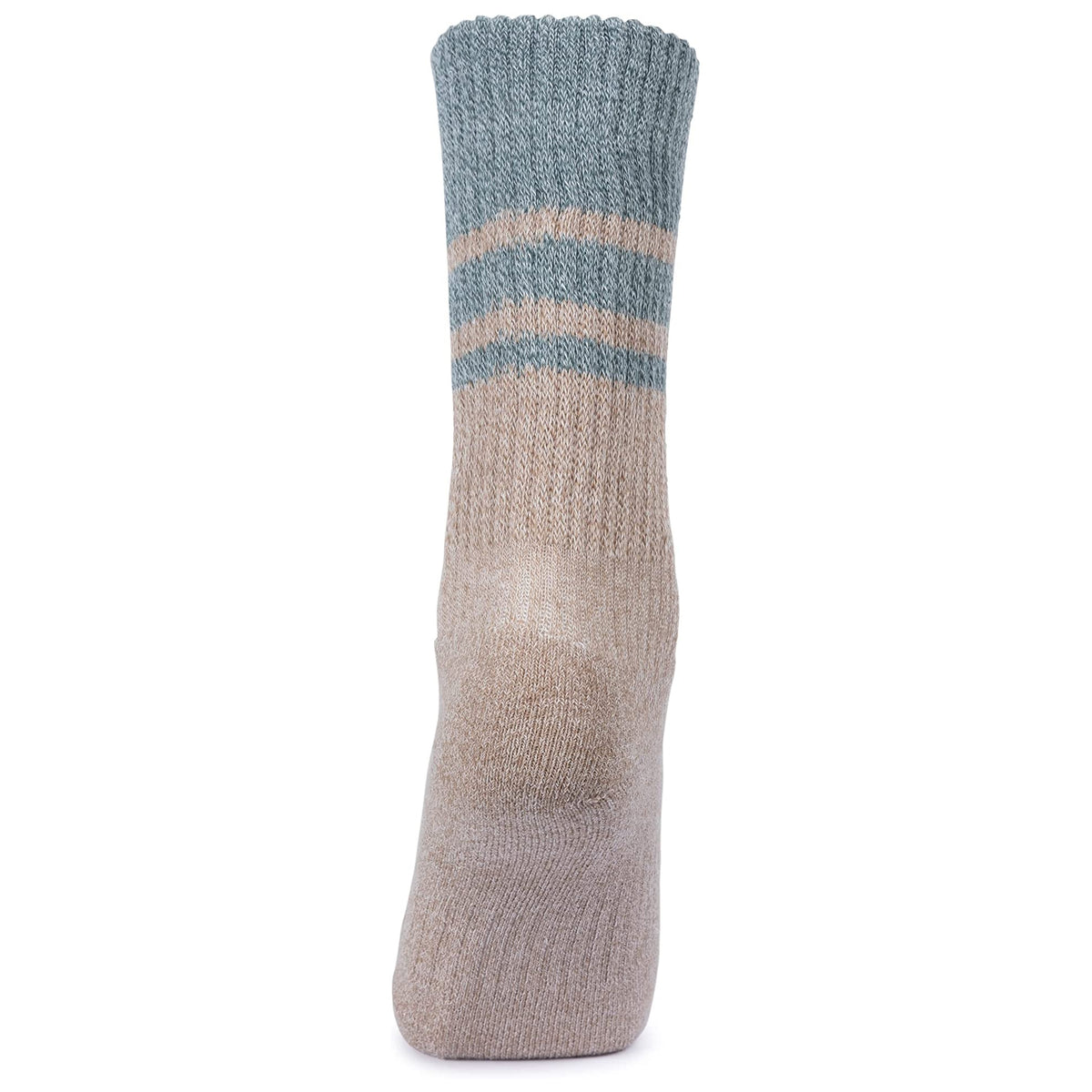 Spruce Green-Dark Cherry - Side - Trespass Womens-Ladies Hadley Hiking Boot Socks (2 Pairs)
