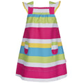 Striped - Front - Trespass Baby Girls Lilyann Summer Dress