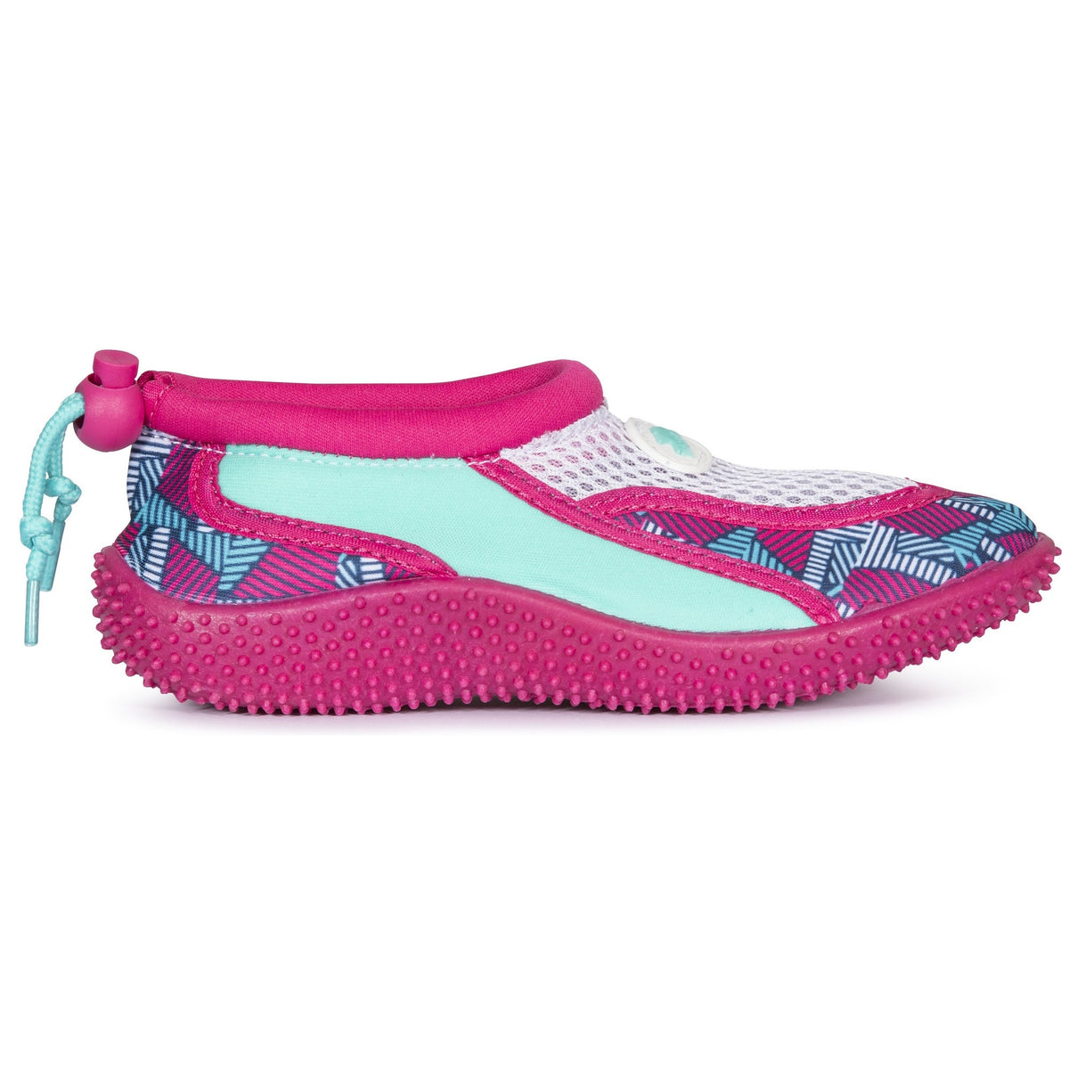 Pink Lady Print - Back - Trespass Childrens Girls Squidette Aqua Shoes