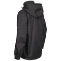 Black - Back - Trespass Childrens Girls Nasu Hooded Waterproof Jacket-Coat