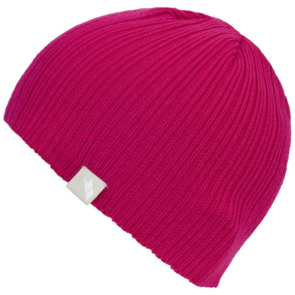 Sangria - Side - Trespass Youths Girls Bonno Knitted Beanie Hat