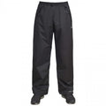 Black - Front - Trespass Mens Toliland Waterproof & Windproof Trousers