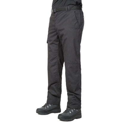 Black - Lifestyle - Trespass Mens Clifton Water Repellent Trousers