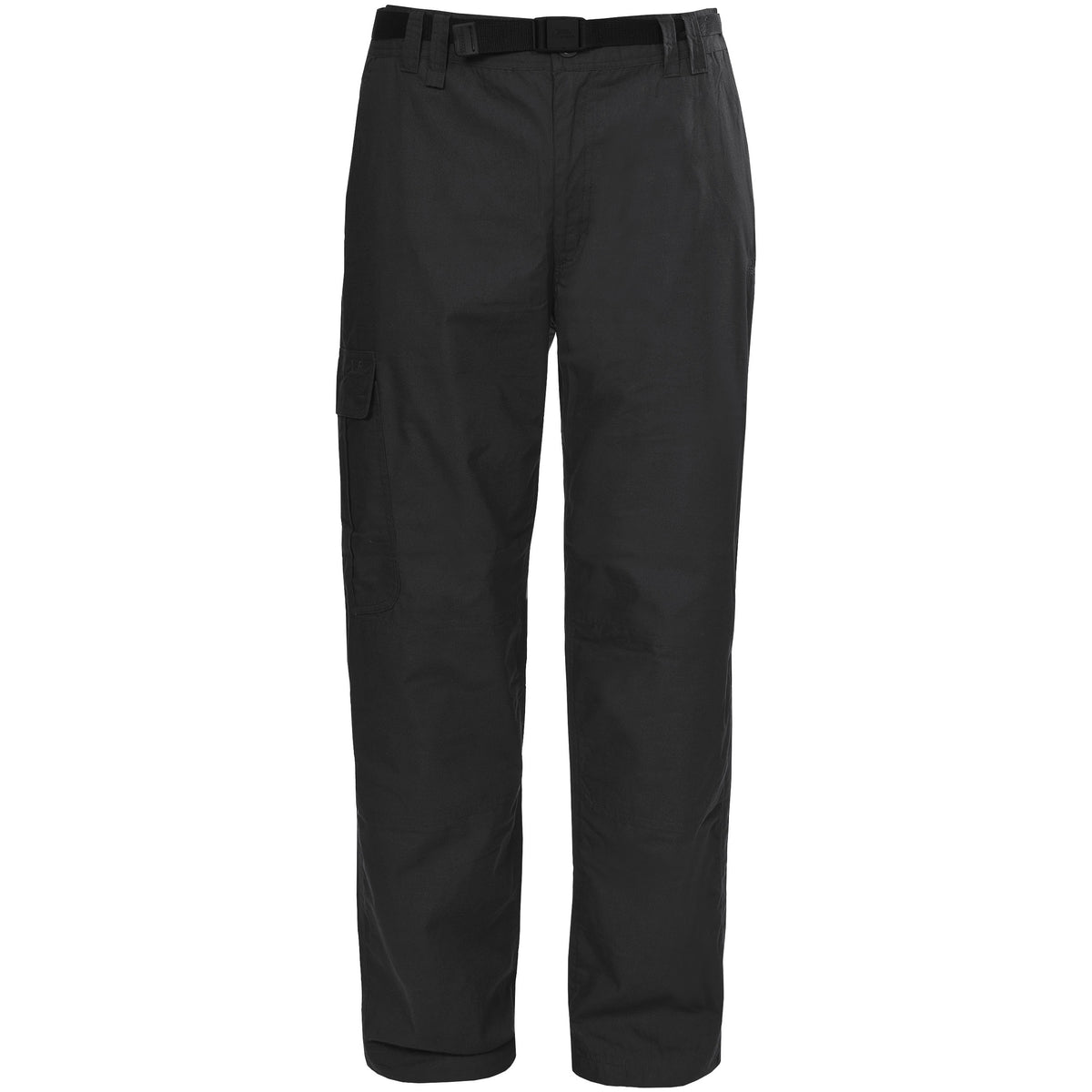 Black - Front - Trespass Mens Clifton Water Repellent Trousers