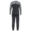 Black - Back - Trespass Diver Mens 5mm Full Length Neoprene Wetsuit