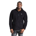 Black - Side - Trespass Mens Bernal Full Zip Fleece Jacket