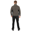 Olive Stripe - Side - Trespass Mens Jynx Full Zip Fleece Jacket