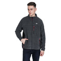 Black - Back - Trespass Mens Jynx Full Zip Fleece Jacket