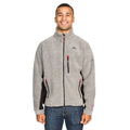 Latte - Back - Trespass Mens Jynx Full Zip Fleece Jacket