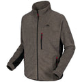 Latte - Pack Shot - Trespass Mens Jynx Full Zip Fleece Jacket