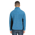 Blue - Side - Trespass Mens Jynx Full Zip Fleece Jacket