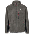 Olive Stripe - Front - Trespass Mens Jynx Full Zip Fleece Jacket