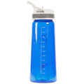 Blue - Back - Trespass Vatura Tritan Sports Cap Water Bottle