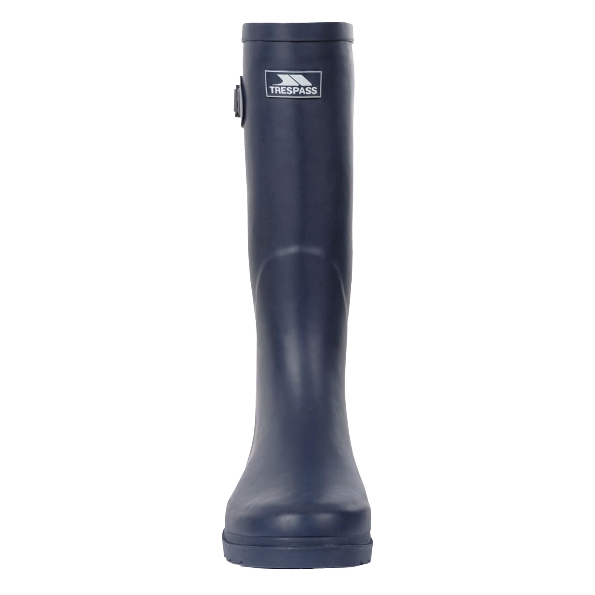 Navy - Side - Trespass Recon X Mens Waterproof Rubber Wellington Boots