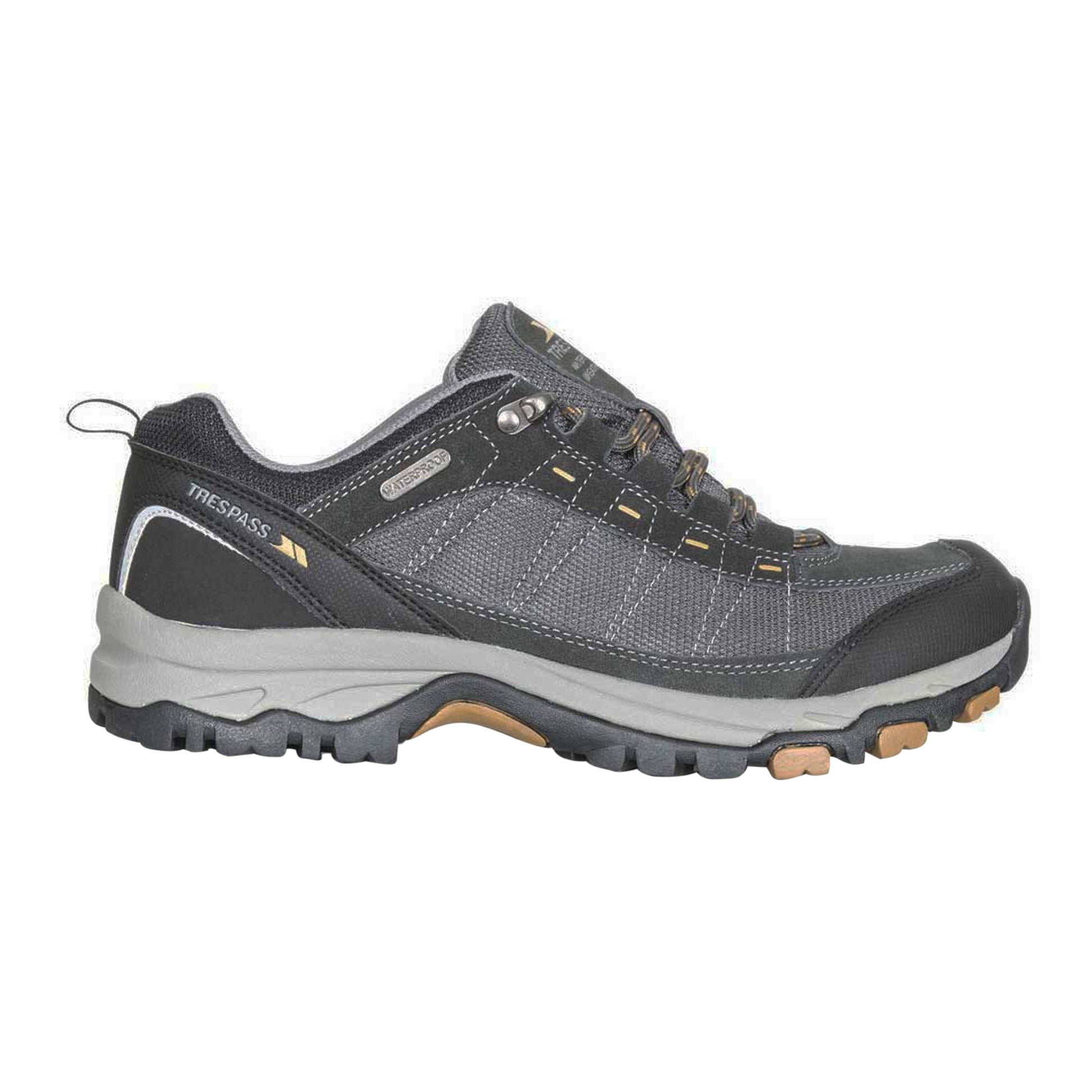 Castle - Back - Trespass Mens Scarp Waterproof Lace Up Trainers