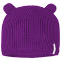 Plum - Front - Trespass Childrens-Kids Toot Knitted Winter Beanie Hat