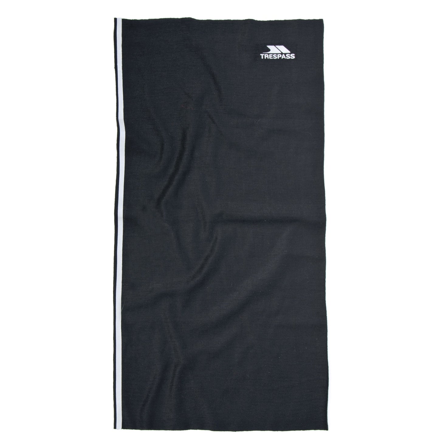 Black - Front - Trespass Mens Quay Multifunctional Neck Gaiter - Snood - Scarf