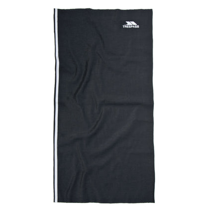 Black - Front - Trespass Mens Quay Multifunctional Neck Gaiter - Snood - Scarf