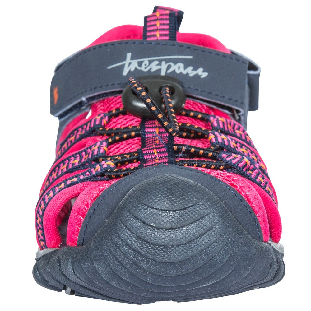 Heather Rose - Side - Trespass Childrens-Kids Nantucket Active Closed Toe Beach Sandals