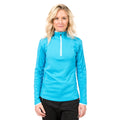 Bermuda - Side - Trespass Womens-Ladies Ollog Half Zip Active Sports Top