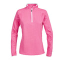Hi-Vis Pink - Front - Trespass Womens-Ladies Ollog Half Zip Active Sports Top