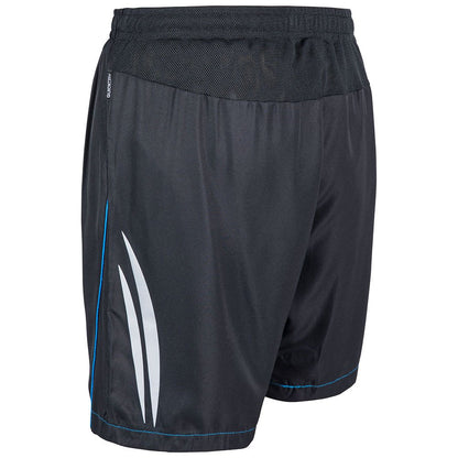 Black-Blue - Side - Trespass Mens Walton Sports Shorts