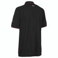 Black-Red - Back - Trespass Mens Bonington Short Sleeve Active Polo Shirt